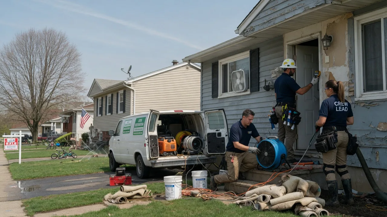 Flood Cleanup in Tylersburg, PA near me